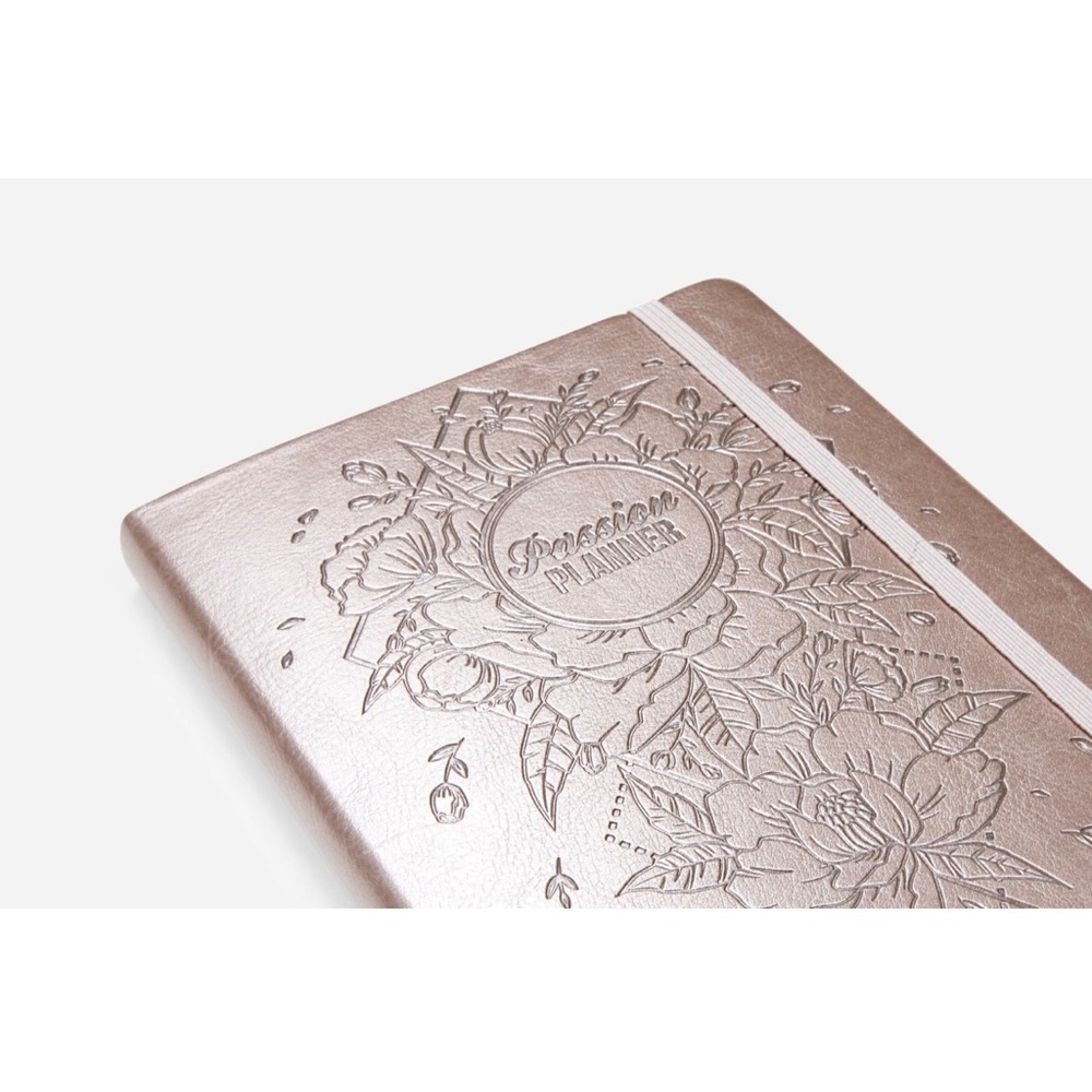 Passion Planner Weekly 2021 Annual Rose Gold Large Brand New In Package